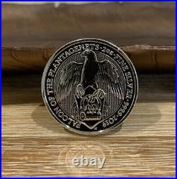 2019 Queens Beasts Falcon Of The Plantagenets 2oz Solid Silver. 999 Coin