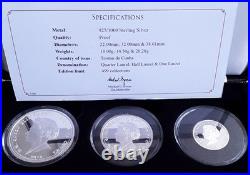 2019 TDC THE 400th ANNIVERSARY SOLID SILVER PROOF LAUREL COIN COLLECTION LTD 499