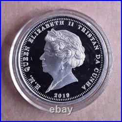 2019 TDC THE 400th ANNIVERSARY SOLID SILVER PROOF LAUREL COIN COLLECTION LTD 499