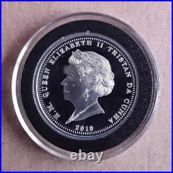 2019 TDC THE 400th ANNIVERSARY SOLID SILVER PROOF LAUREL COIN COLLECTION LTD 499