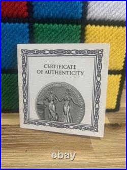 2020 Germania & Italia Allegories 1 oz. 9999 Solid Silver 5 Mark Coin With COA