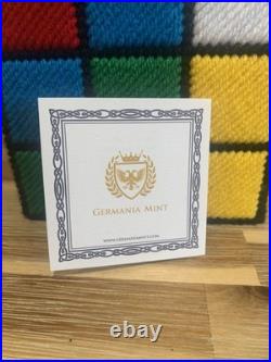 2020 Germania & Italia Allegories 1 oz. 9999 Solid Silver 5 Mark Coin With COA