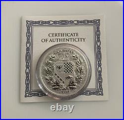 2021 Allegories Austria And Germania Solid Silver 1 oz. 999 Coin