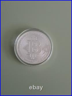 2021 Bitcoin 1 oz. 999 fine Solid silver commemorative Limited Original In Cap 2021 Bitcoin 1 oz. 999 fine Solid silver commemorative Limited Original In Cap