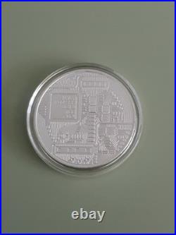 2021 Bitcoin 1 oz. 999 fine Solid silver commemorative Limited Original In Cap 2021 Bitcoin 1 oz. 999 fine Solid silver commemorative Limited Original In Cap