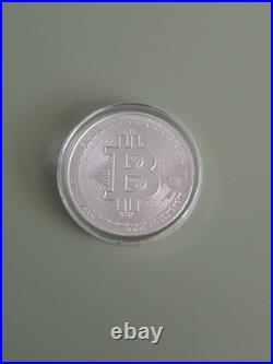2021 Bitcoin 1 oz. 999 fine Solid silver commemorative Limited Original In Cap 2021 Bitcoin 1 oz. 999 fine Solid silver commemorative Limited Original In Cap