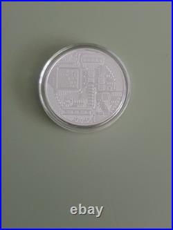 2021 Bitcoin 1 oz. 999 fine Solid silver commemorative Limited Original In Cap 2021 Bitcoin 1 oz. 999 fine Solid silver commemorative Limited Original In Cap