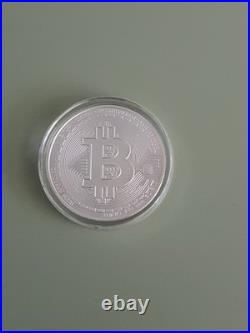 2021 Bitcoin 1 oz. 999 fine Solid silver commemorative Limited Original In Cap 2021 Bitcoin 1 oz. 999 fine Solid silver commemorative Limited Original In Cap
