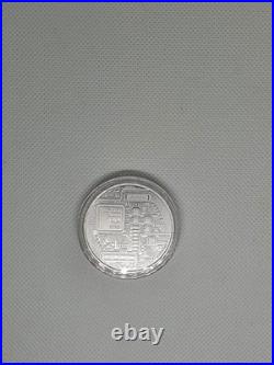 2021 Bitcoin 1 oz. 999 fine Solid silver commemorative Limited Original In Cap 2021 Bitcoin 1 oz. 999 fine Solid silver commemorative Limited Original In Cap