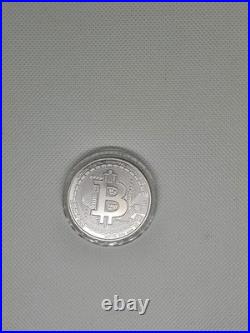 2021 Bitcoin 1 oz. 999 fine Solid silver commemorative Limited Original In Cap 2021 Bitcoin 1 oz. 999 fine Solid silver commemorative Limited Original In Cap