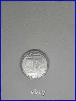 2021 Bitcoin 1 oz. 999 fine Solid silver commemorative Limited Original In Cap 2021 Bitcoin 1 oz. 999 fine Solid silver commemorative Limited Original In Cap