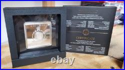 2021 Niue Vincent Van Gogh IRISES Square Proof 1 oz 99.9% Silver in OGP