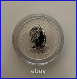 2021 Perth Mint Australian Lunar Ox Solid Silver 2 oz Coin