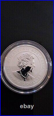 2021 Year Of The Ox Solid Silver 2 oz Coin In Capsule