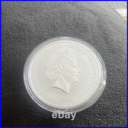 2022 1oz solid Silver Tuvalu $1 Dollar James Bond