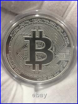 2022 Bitcoin 1 oz. 999 fine Solid silver commemorative AOCS Limited Original