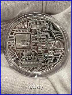 2022 Bitcoin 1 oz. 999 fine Solid silver commemorative AOCS Limited Original