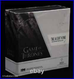 2022 Game of Thrones Night King 1 oz Silver Medallion in OGP