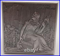 2022 Kilo 999 Silver Cube Ladies of Liberty & U. S National Park Foundation K171