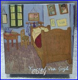 2022 Niue'Bedroom in Arles' by Vincent Van Gogh 1 oz. 999 Silver Coin in Box