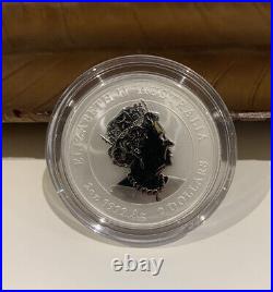 2023 Australian Lunar Rabbit Solid Silver 2 oz Coin