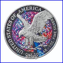 2023 Silver Eagle New Year's Eve Edition Coin 1 oz Silver Times Square NY 2024