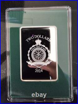 2024 Agoro Mint Disney Trading Coins Emerald Tinkerbell #153/250