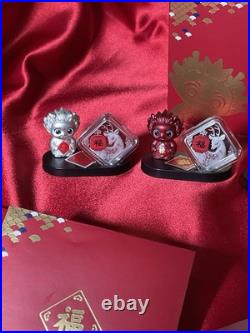 2024 CHINA Lunar New Year celebration 5x8 gram Silver Coin in Rare OGP BOX SET 2024 CHINA Lunar New Year celebration 5x8 gram Silver Coin in Rare OGP BOX SET
