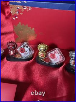 2024 CHINA Lunar New Year celebration 5x8 gram Silver Coin in Rare OGP BOX SET 2024 CHINA Lunar New Year celebration 5x8 gram Silver Coin in Rare OGP BOX SET