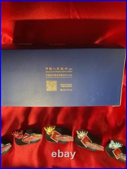2024 CHINA Lunar New Year celebration 5x8 gram Silver Coin in Rare OGP BOX SET 2024 CHINA Lunar New Year celebration 5x8 gram Silver Coin in Rare OGP BOX SET