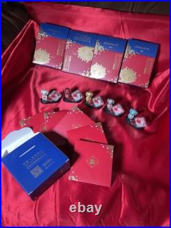2024 CHINA Lunar New Year celebration 5x8 gram Silver Coin in Rare OGP BOX SET 2024 CHINA Lunar New Year celebration 5x8 gram Silver Coin in Rare OGP BOX SET