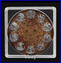 2024 Mexico Libertad Aztec Dragon Edition 1 oz. 999 Silver Coin with Capsule & COA 2024 Mexico Libertad Aztec Dragon Edition 1 oz. 999 Silver Coin with Capsule & COA