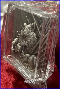 2024 South Korea Furious Beasts Tiger 2oz Silver Antiqued Stacker 2024 South Korea Furious Beasts Tiger 2oz Silver Antiqued Stacker