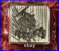 2024 South Korea Furious Beasts Tiger 2oz Silver Antiqued Stacker 2024 South Korea Furious Beasts Tiger 2oz Silver Antiqued Stacker