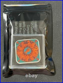 2025 1 Oz. 9999 Silver UK Queen's Beasts Completer Picadilly Circus London Color