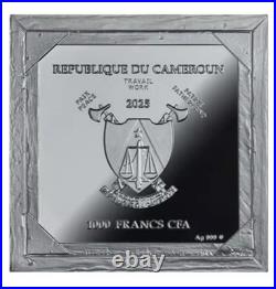 2025 Cameroon Arnold Bocklin Self Portrait with Death 1 oz Silver BOX COA NEW 2025 Cameroon Arnold Bocklin Self Portrait with Death 1 oz Silver BOX COA NEW