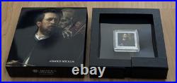 2025 Cameroon Arnold Bocklin Self Portrait with Death 1 oz Silver BOX COA NEW 2025 Cameroon Arnold Bocklin Self Portrait with Death 1 oz Silver BOX COA NEW