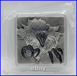 2025 Korean Furious Beasts Eagle 2 oz. 999 Silver Stacker in Capsule Mint Sealed
