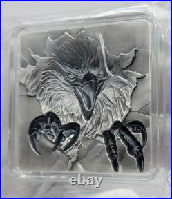 2025 Korean Furious Beasts Eagle 2 oz. 999 Silver Stacker in Capsule Mint Sealed
