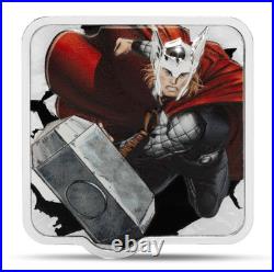 2025 Niue Marvel Smash Thor KRA-KOOM 2 oz Silver High Relief Proof Coin 2025 Niue Marvel Smash Thor KRA-KOOM 2 oz Silver High Relief Proof Coin