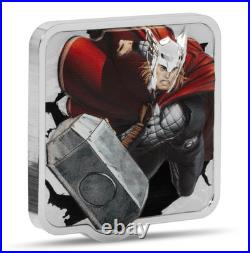 2025 Niue Marvel Smash Thor KRA-KOOM 2 oz Silver High Relief Proof Coin 2025 Niue Marvel Smash Thor KRA-KOOM 2 oz Silver High Relief Proof Coin