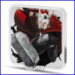2025 Niue Marvel Smash Thor KRA-KOOM 2 oz Silver High Relief Proof Coin 2025 Niue Marvel Smash Thor KRA-KOOM 2 oz Silver High Relief Proof Coin