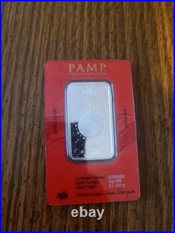2025 PAMP Year of the Snake 1 oz. 999 Fine Silver Bar Sealed CertiPAMP Assay