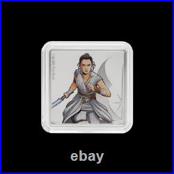 2025 Star Wars Rey and BB-8 Allies 1 oz Silver Colorized Proof Medallion