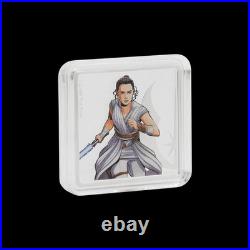 2025 Star Wars Rey and BB-8 Allies 1 oz Silver Colorized Proof Medallion