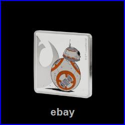2025 Star Wars Rey and BB-8 Allies 1 oz Silver Colorized Proof Medallion