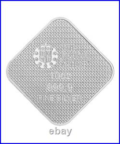 2025 The Royal Mint The Queen's Beast Completer 10oz 999.9 Silver Bar Square 2025 The Royal Mint The Queen's Beast Completer 10oz 999.9 Silver Bar Square
