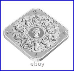 2025 The Royal Mint The Queen's Beast Completer 10oz 999.9 Silver Bar Square 2025 The Royal Mint The Queen's Beast Completer 10oz 999.9 Silver Bar Square