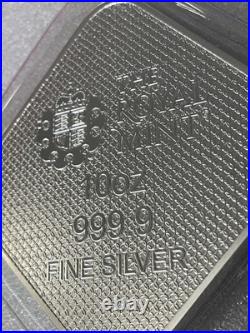 2025 The Royal Mint The Queen's Beast Completer 10oz 999.9 Silver Bar Square 2025 The Royal Mint The Queen's Beast Completer 10oz 999.9 Silver Bar Square