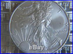 20 (1 tube) 1oz Solid Silver. 999 Eagles 2012 BU (20 troy oz) £444 Inclusive